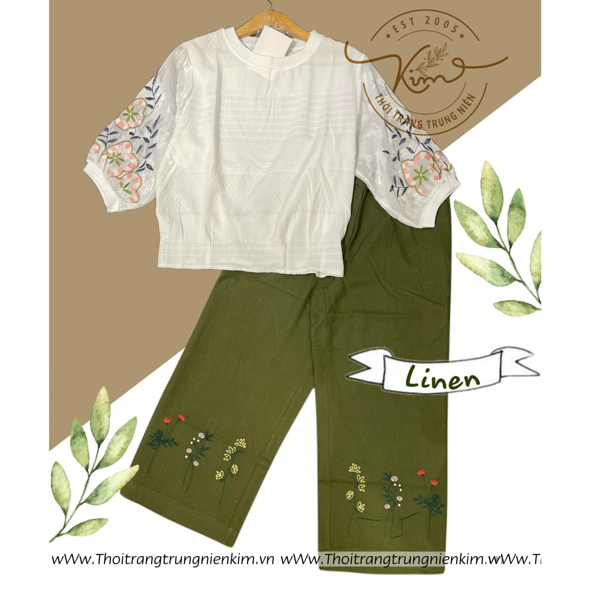 Quần linen