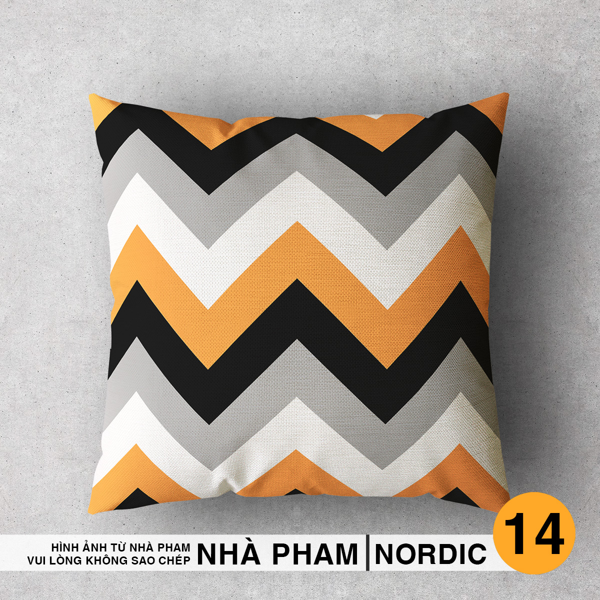 Vỏ Gối Sofa NORDIC (NO1-20) (45x45cm)