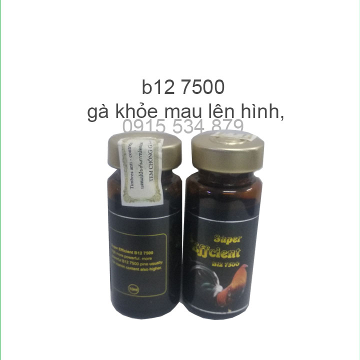 b12 7500 nuôi gà đá đỏ khỏe mau lên hình