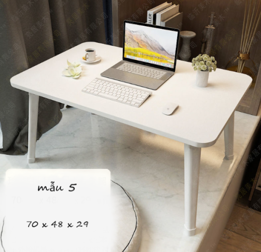 Bàn làm việc gấp gọn bàn gập để laptop bàn học sinh đa năng nhiều size