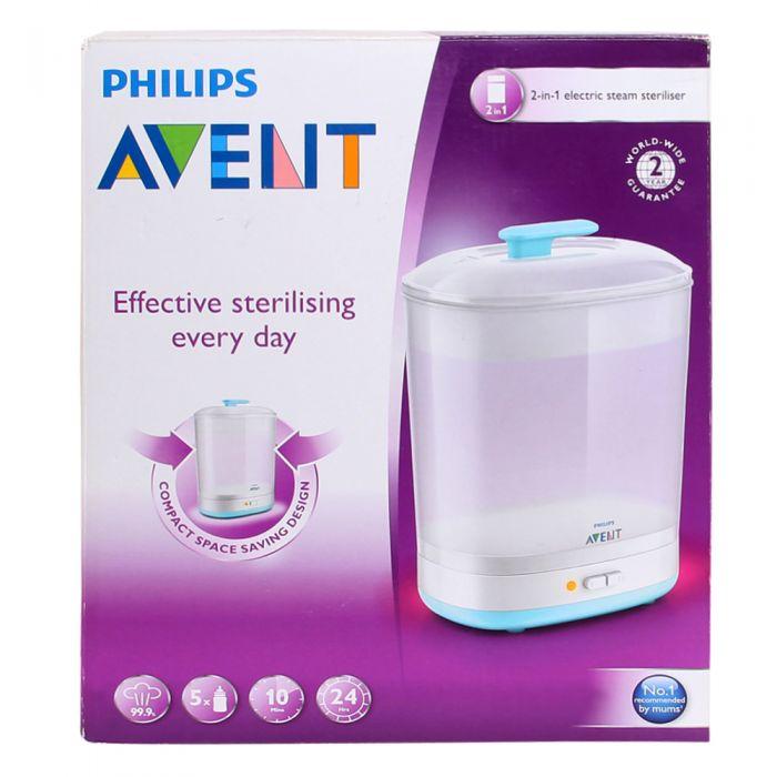 Máy tiệt trùng bình sữa Philips Avent SCF922-03 (Trắng)