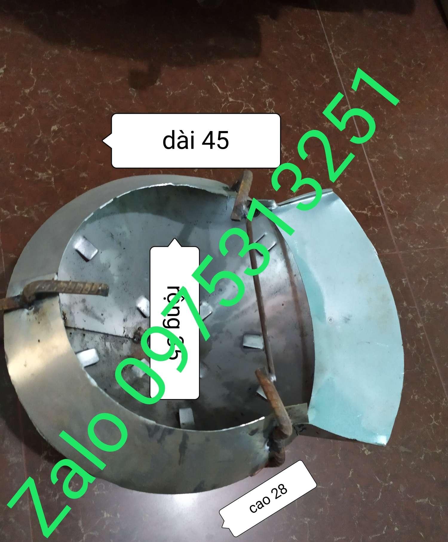 Bếp củi tiết kiệm thép dày