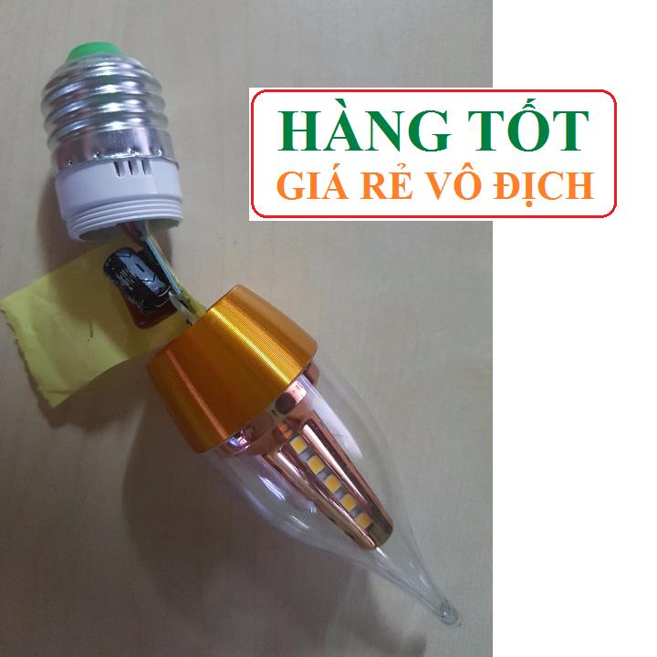 [HCM]Bóng LED Nến RC 5w