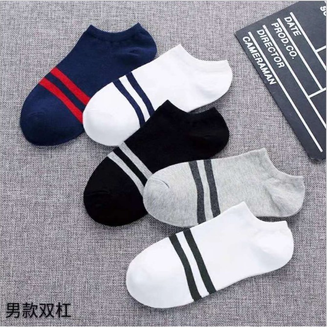 Set 10 đôi Tất, Vớ kẻ nam Hàn Quốc