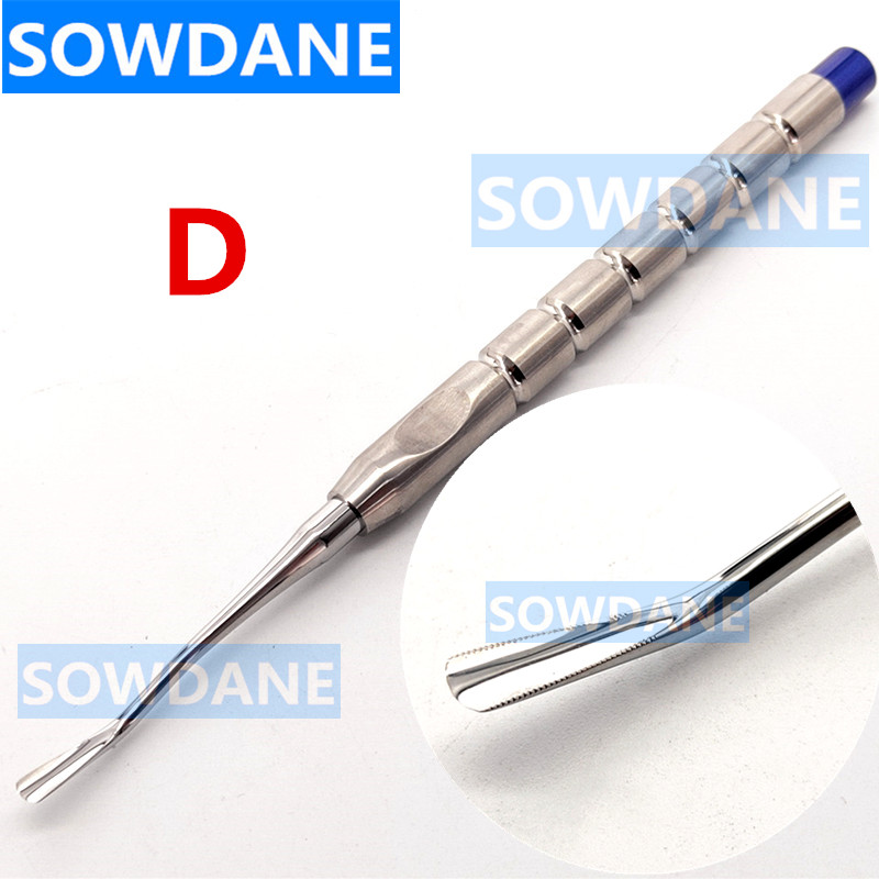 Cấy ghép răng implant luxating gốc răng thang máy dao chiết xuất nha sĩ nhạc cụ dụng cụ bằng thép không gỉ
