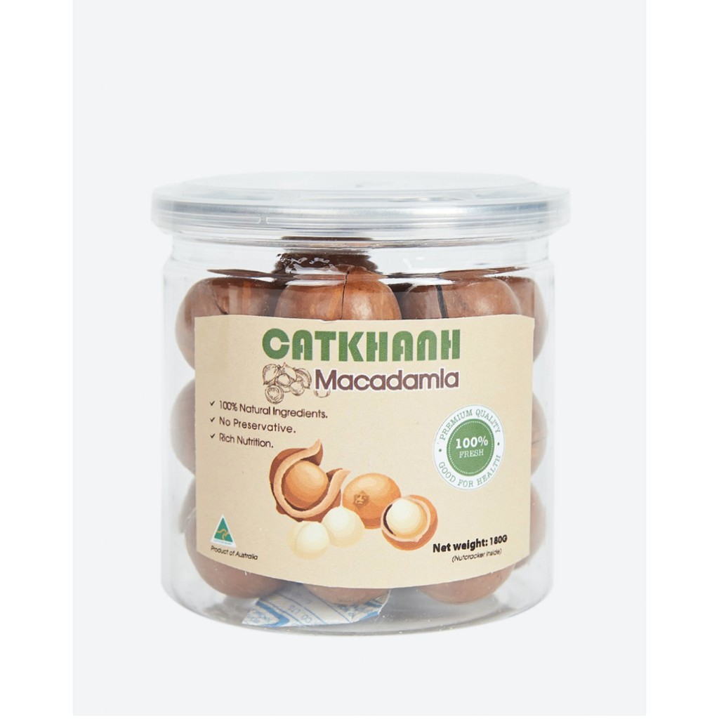 Hạt Macca Cát Khánh 180 - 450gram - Nhập Khẩu Úc