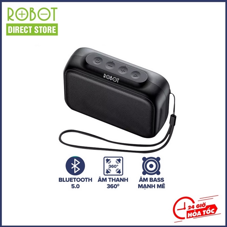 Loa bluetooth Robot RB100 mini công suất 3w - Bảo Hành 1 Đổi 1