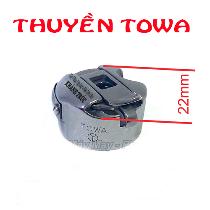 Thuyền Nhật TOWA dùng máy 1kim máy may công nghiệp và máy mini đa năng