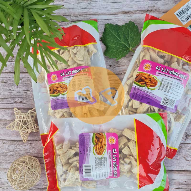 Gà lát mỏng chay Âu Lạc gói 100g - thực phẩm chay ngon