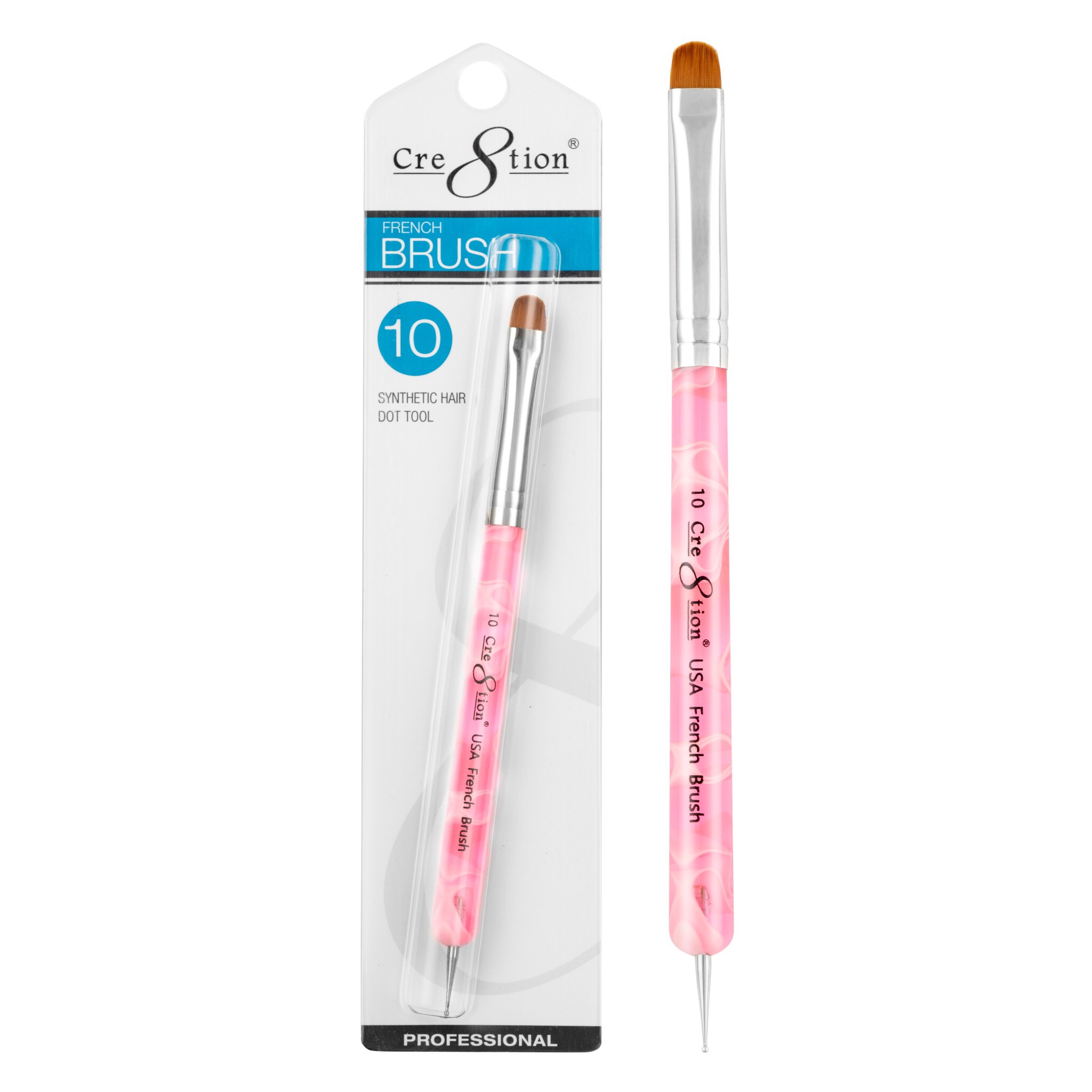 Cọ French đầu móng Cre8tion đủ size