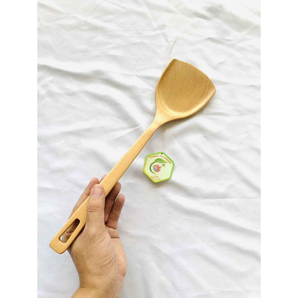 Sạn Cong Ghép Gỗ Beech Thanh Tú 35Cm
