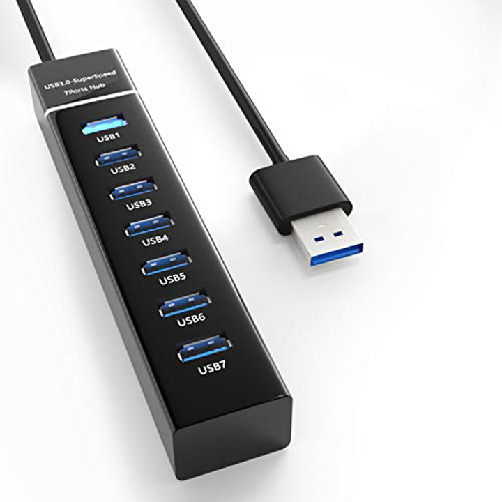 Hub Chia 7 Cổng USB 3.0 - Bộ Chia 7 Cổng USB 3.0