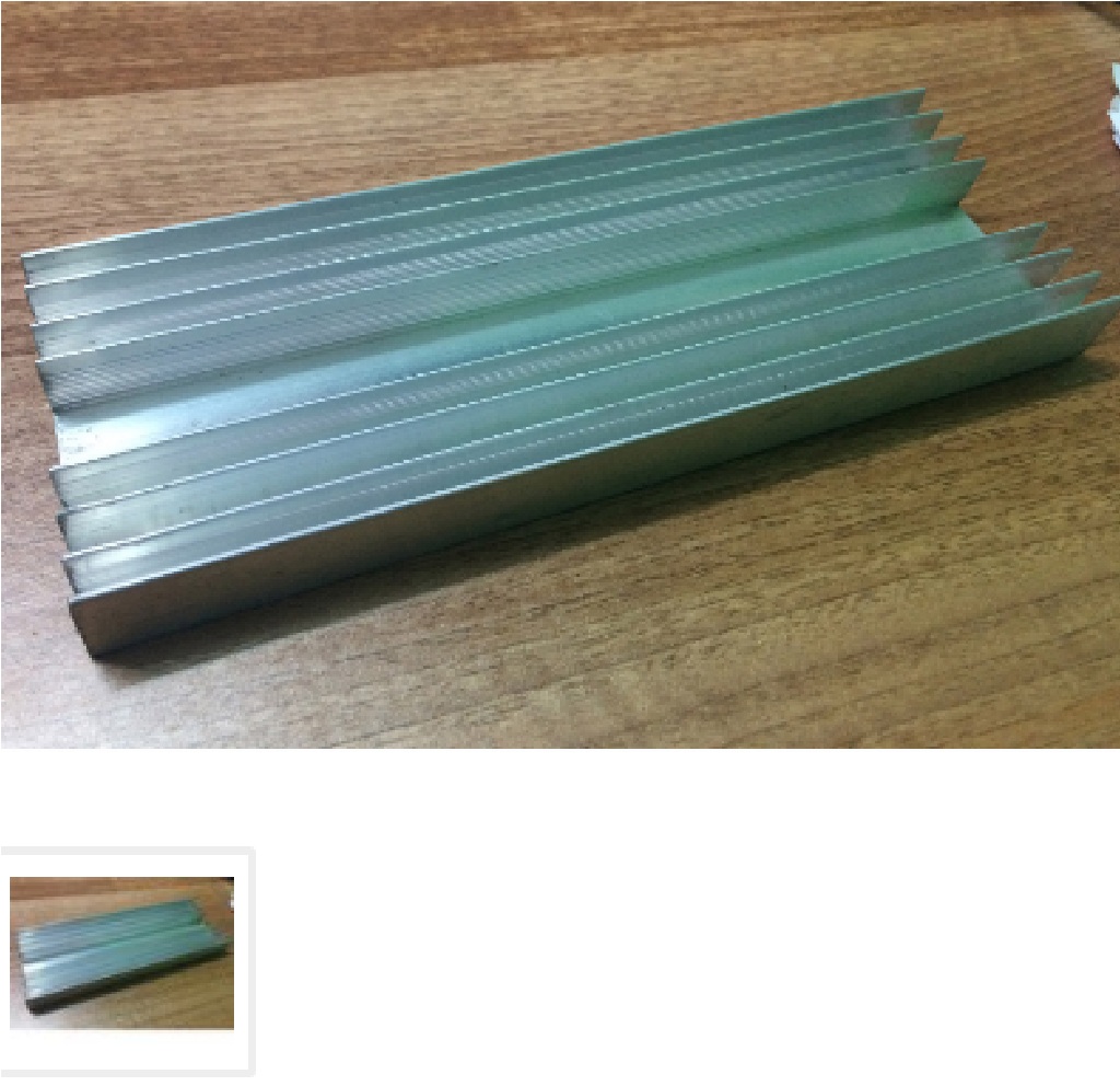Thanh nhôm tản nhiệt lớn