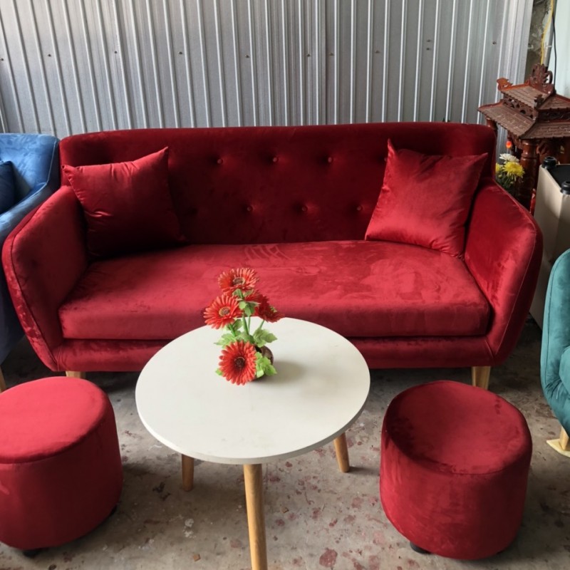 Sofa băng nhỏ gọn cho phòng khách 1m7
