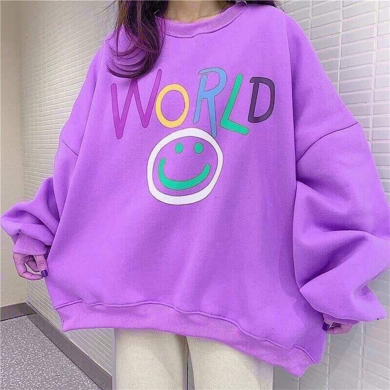 ÁO KHOÁC-áo khoác hoodie nữ form rộng chui phối hình nữ vải nỉ lót bông dày cực đẹp(cam kết hàng y hình)