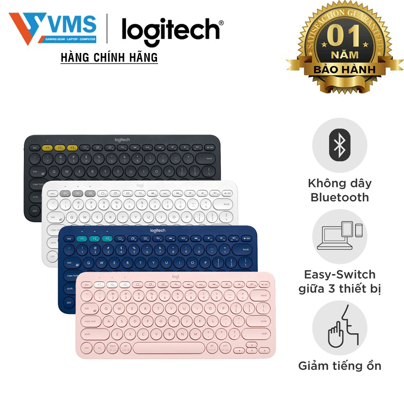 Bàn phím Bluetooth Logitech K380 - hàng
