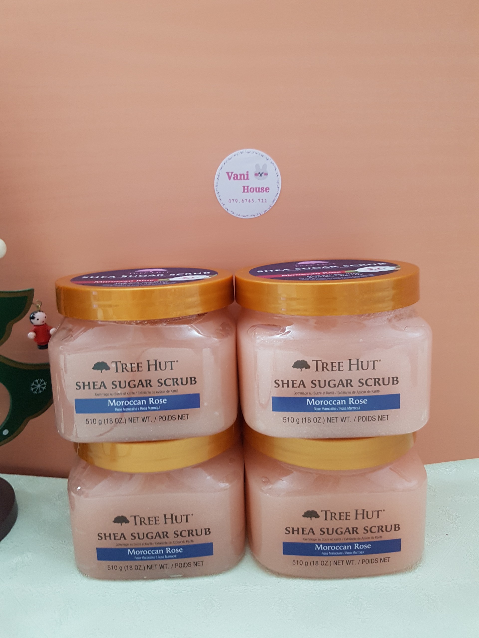 [Chính Hãng] Tẩy Tế Bào Chết Cơ Thể Tree Hut Shea Sugar Scrub 510g