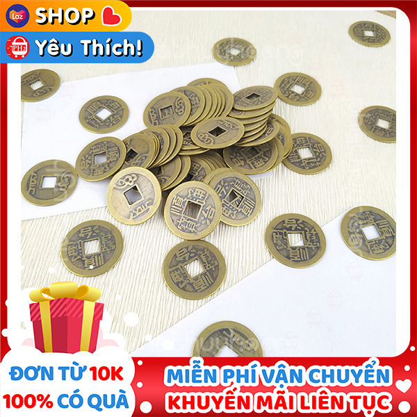 Combo 5 - 10 - 20 đồng xu cổ phong thủy may mắn ✓ đồng xu may mắn ✓ đồng may mắn ✓ đồng phong thủy ✓ đồng xu cổ phong thủy ✓ vật phẩm phong thủy ✓ Phát Huy Hoàng