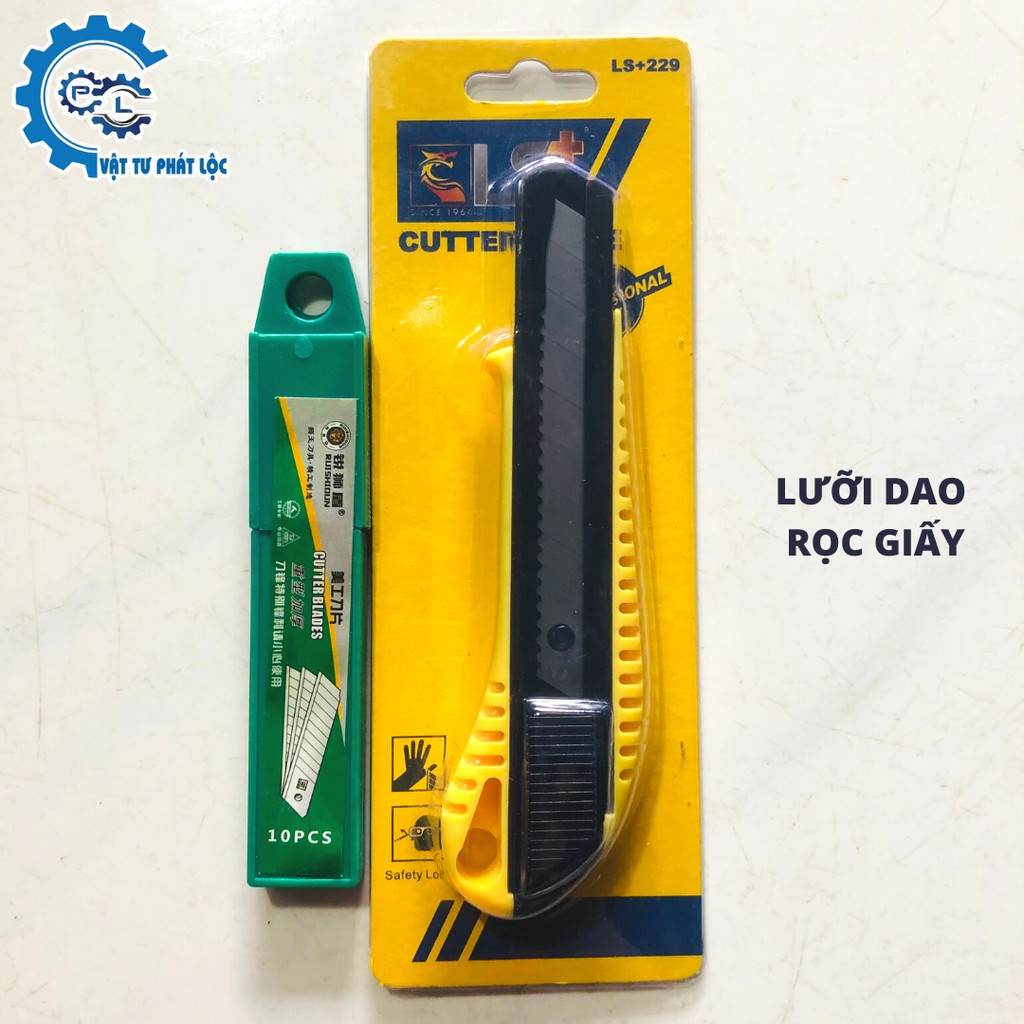Lưỡi dao rọc giấy (10 lưỡi)