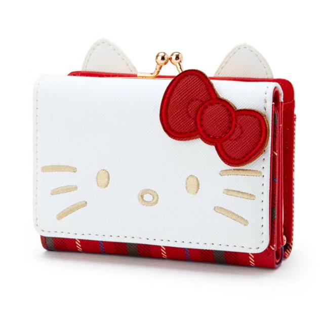 Sanrio Hello Kitty Pocketbook My Melody kitty Roll Pringle Kuromi PU Leather Wallet Cute Folding Car