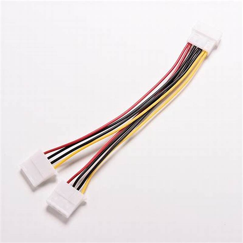 Cáp chia nguồn 4 pin 1 ra 2