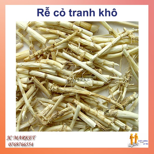 [HCM]100 gram rễ cỏ tranh khô rễ tranh nấu sâm (rễ chanh)