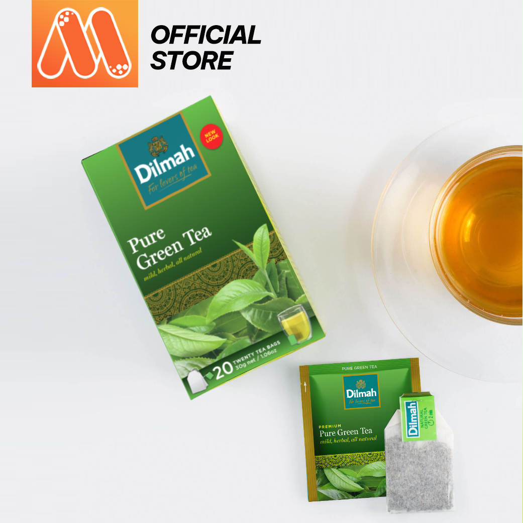Trà Xanh Dilmah Original - Pure Green 30g