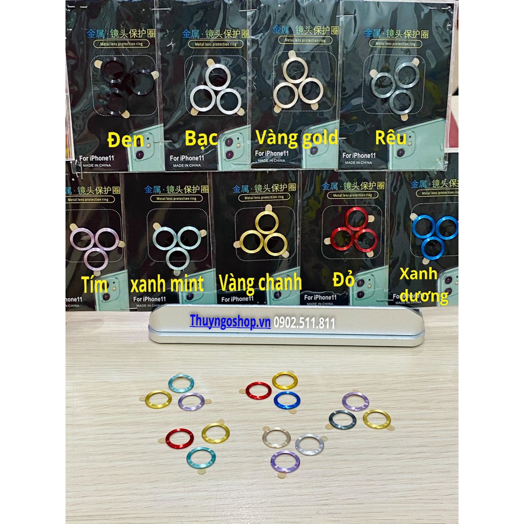 [HCM]Viền camera không kính phối màu Iphone 11 / 11 pro / 11 pro max