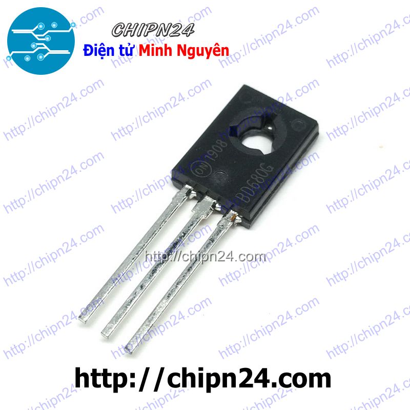 Transistor bd680 to-126 pnp 4a 80v