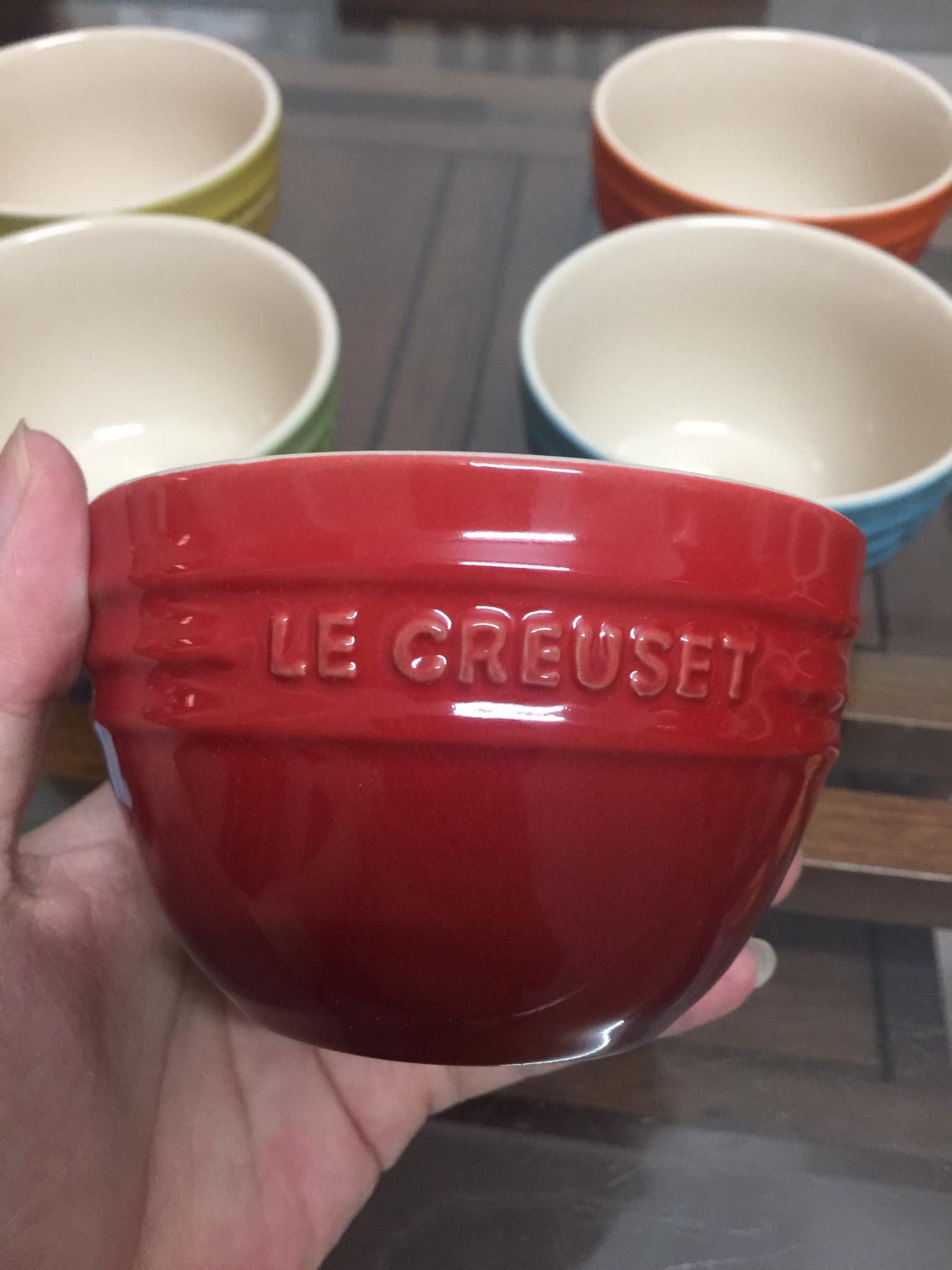 Set 05 bát ăn cầu vồng Le Creuset