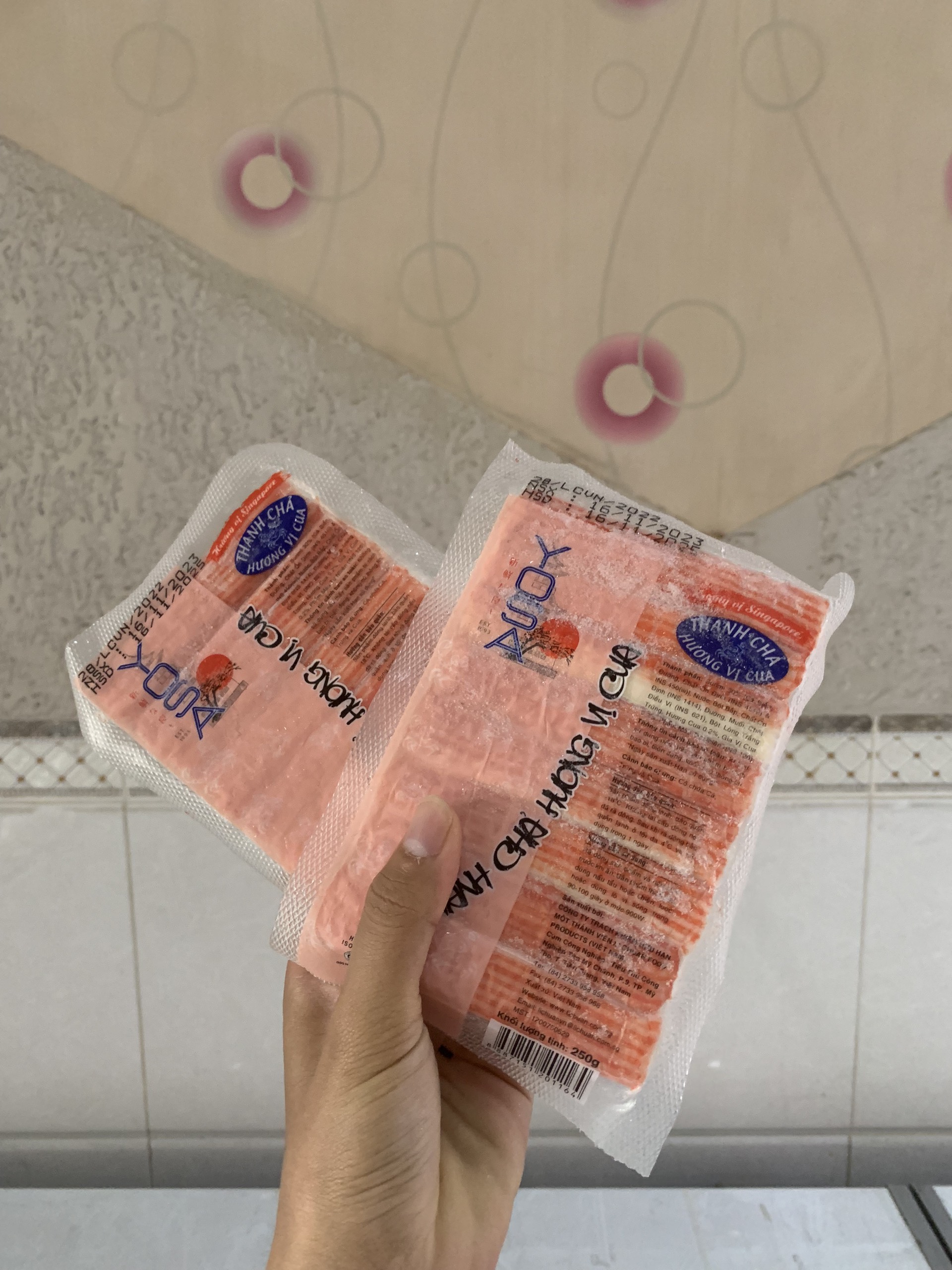 Thanh cua yosa gói 500g