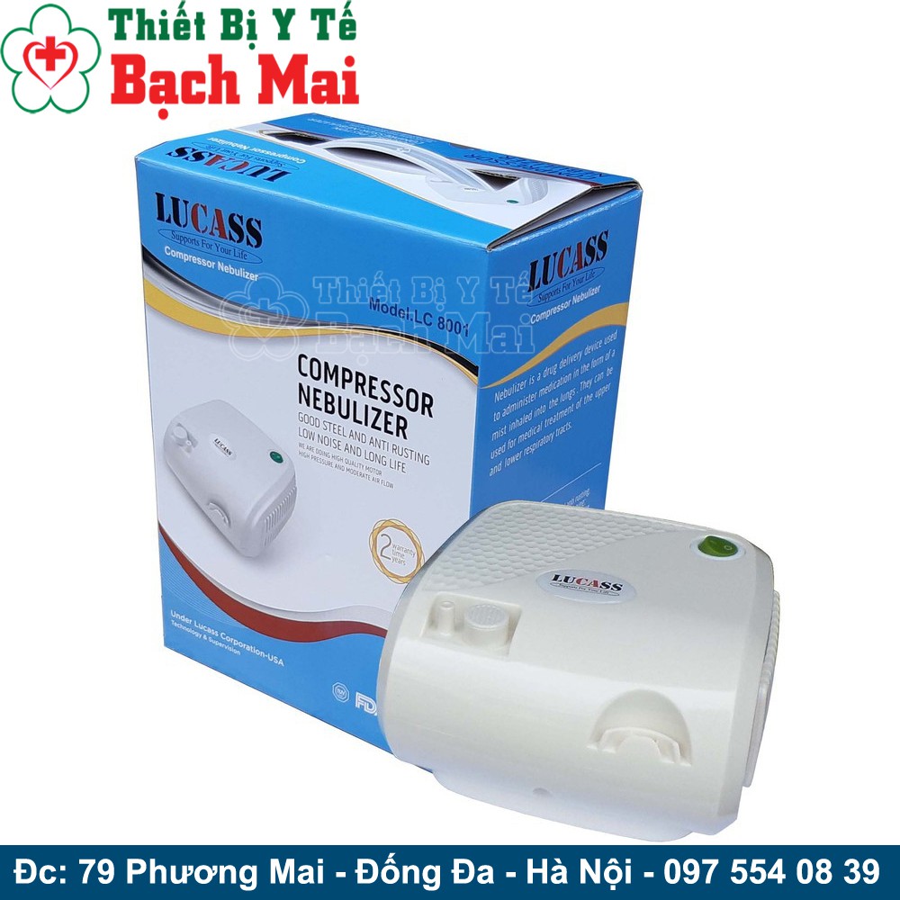 Máy Xông Khí Dung Lucass LC8001