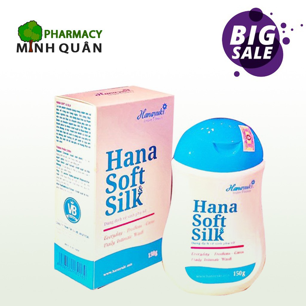 DUNG DỊCH VỆ SINH HANA SOFT SILK, HANAYUKI