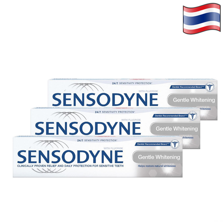 4 tuýp kem đánh răng Sensodyne. chống ê buốt Thái Lan 100g