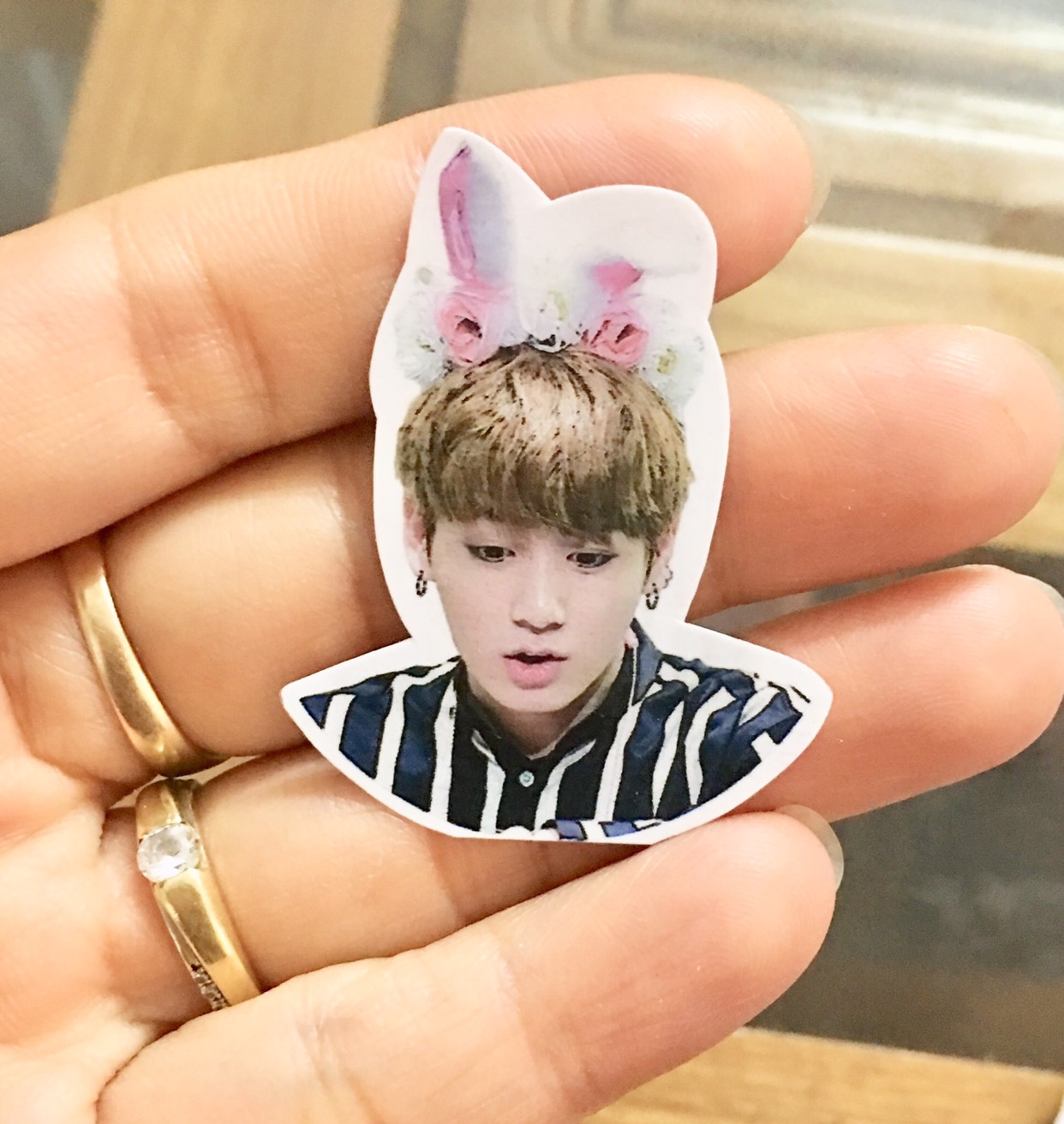 Ảnh sticker JUNGKOOK COMBO 50 CÁI  Ảnh