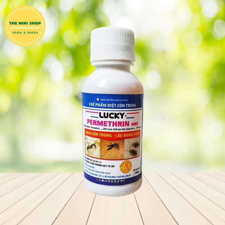Chế phẩm diệt côn trùng LUCKY PERMETHRIN 50EC 100ml