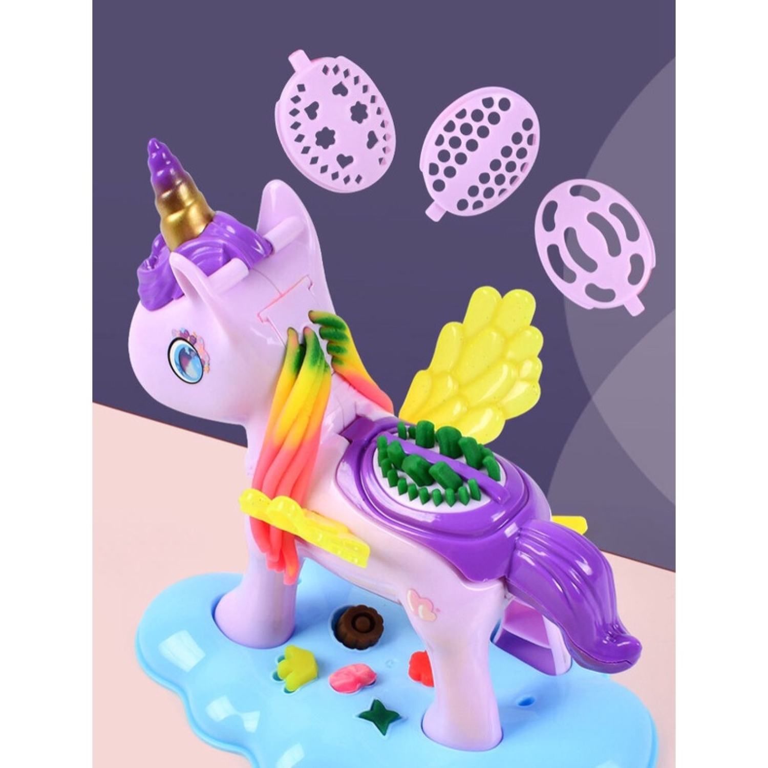 Set đất nặn ngựa Pony- đất sét trẻ em Mh: B0315