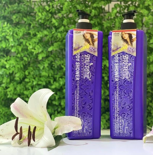 Sữa tắm thơm và trắng mịn da Zhuyunie 1000ml
