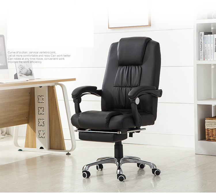 (New) director chair upholstered, reclining back stretch legs, there are massage