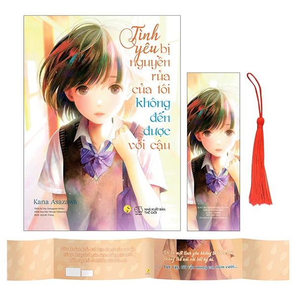Fahasa - Tình Yêu Bị Nguyền Rủa Của Tôi Không Đến Được Với Cậu - Bản Đặc Biệt - Tặng Kèm Obi + Bookmark + Dây Tua Rua Màu Ngẫu Nhiên