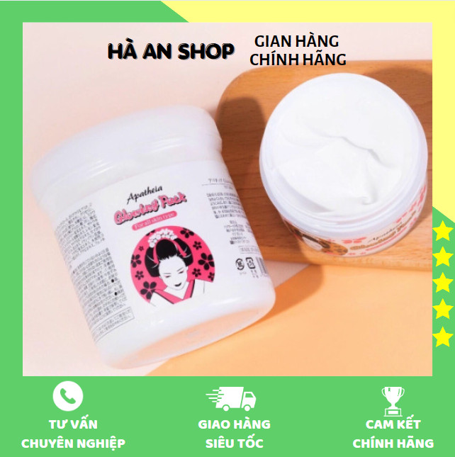 Kem Ủ Trắng Da Apatheia Glowing Pack 500gr