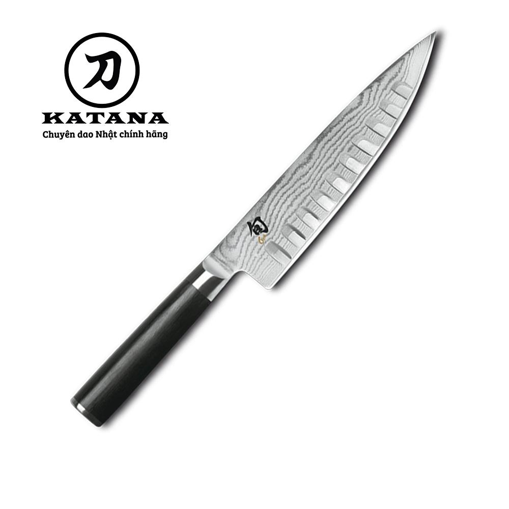 [Trả góp 0%]Dao bếp Nhật cao cấp Shun Classic H.G. Chef thép Damascuss 69 lớp DM0719 (200mm)