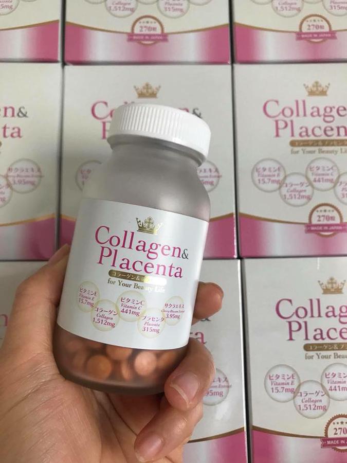 [HCM]Collagen Placenta 5in1 date mới ( Nhật Bản)