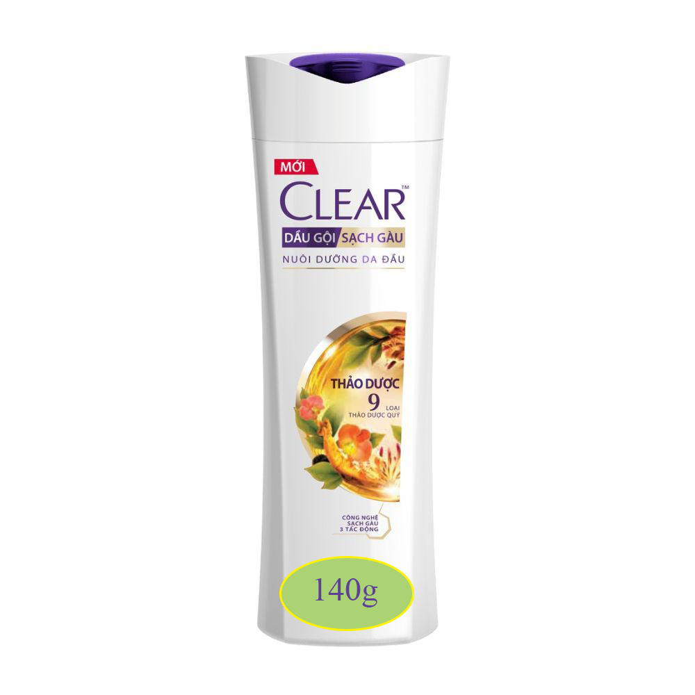 [HCM]Dầu gội đầu Clear Thảo Dược 140g (Hàng Khuyến Mãi)