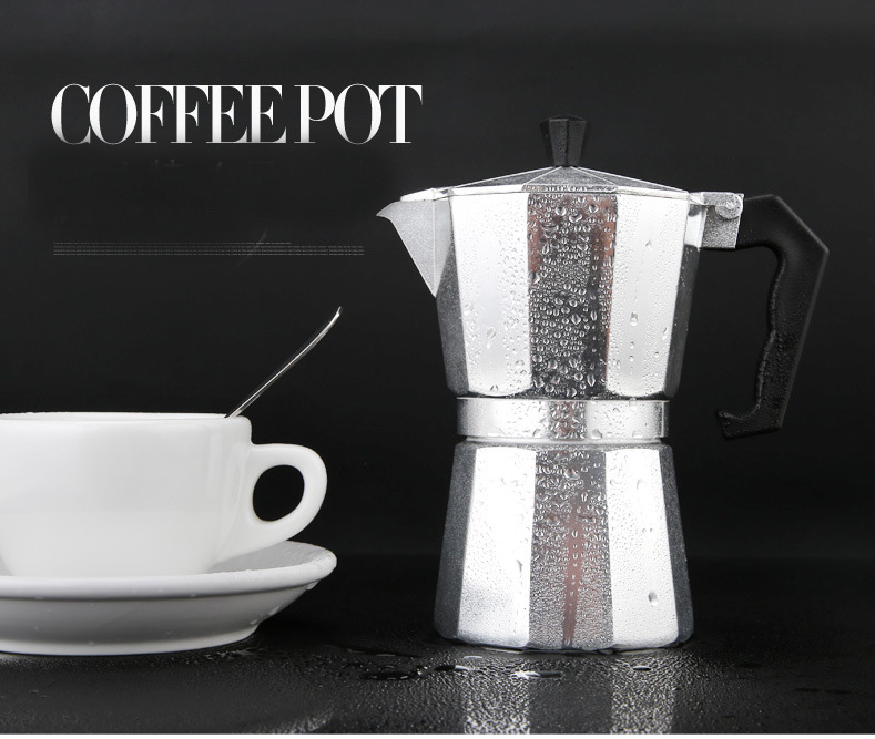 Ấm pha cà phê Moka Express 3TZ (3 cup), bình pha cà phê kiểu Ý