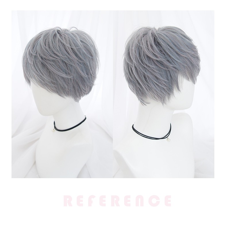 Tóc Giả Tém Ngắn Lưới Hoa Cao Cấp Tặng Lưới Trùm