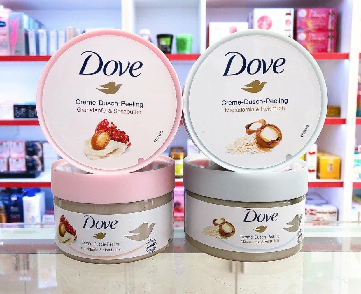 Tẩy tế bào chết body Dove
