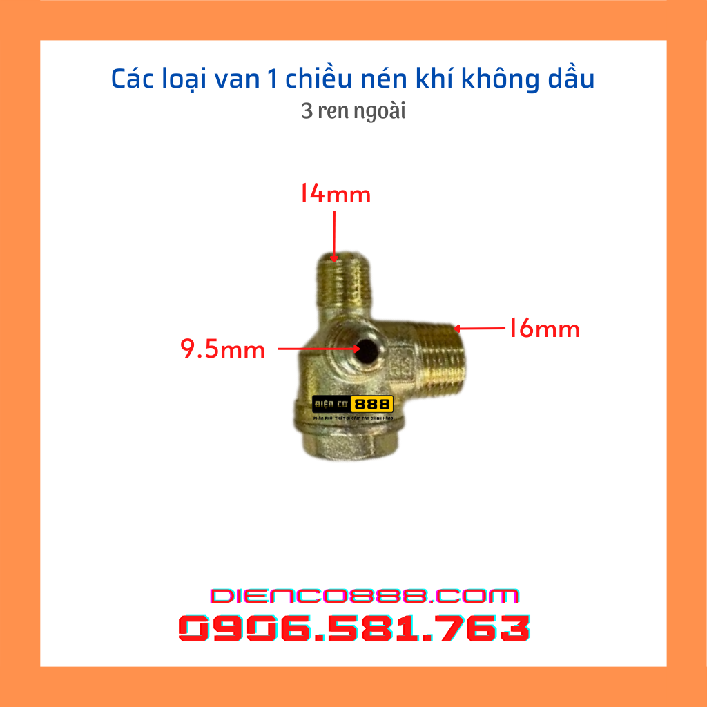 Các loại van 1 chiều máy nén khí thông dụng - máy hơi (Có 4 loại chọn ở phần phân loại)