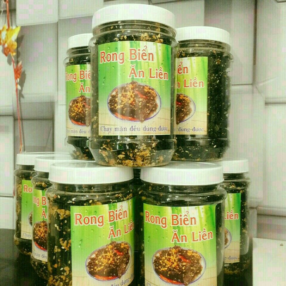 Combo 5 Hủ Rong biển cháy tỏi ngon rẻ, chất lượng(sỉ/dạo/ăn vặt/đặc sản/ăn là ghiền/ăn liền/