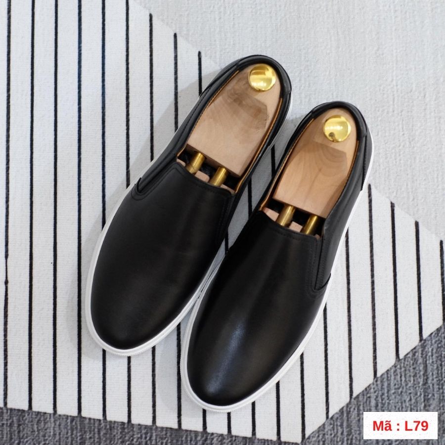 Giày Slipon Da Bò Xịn Sò